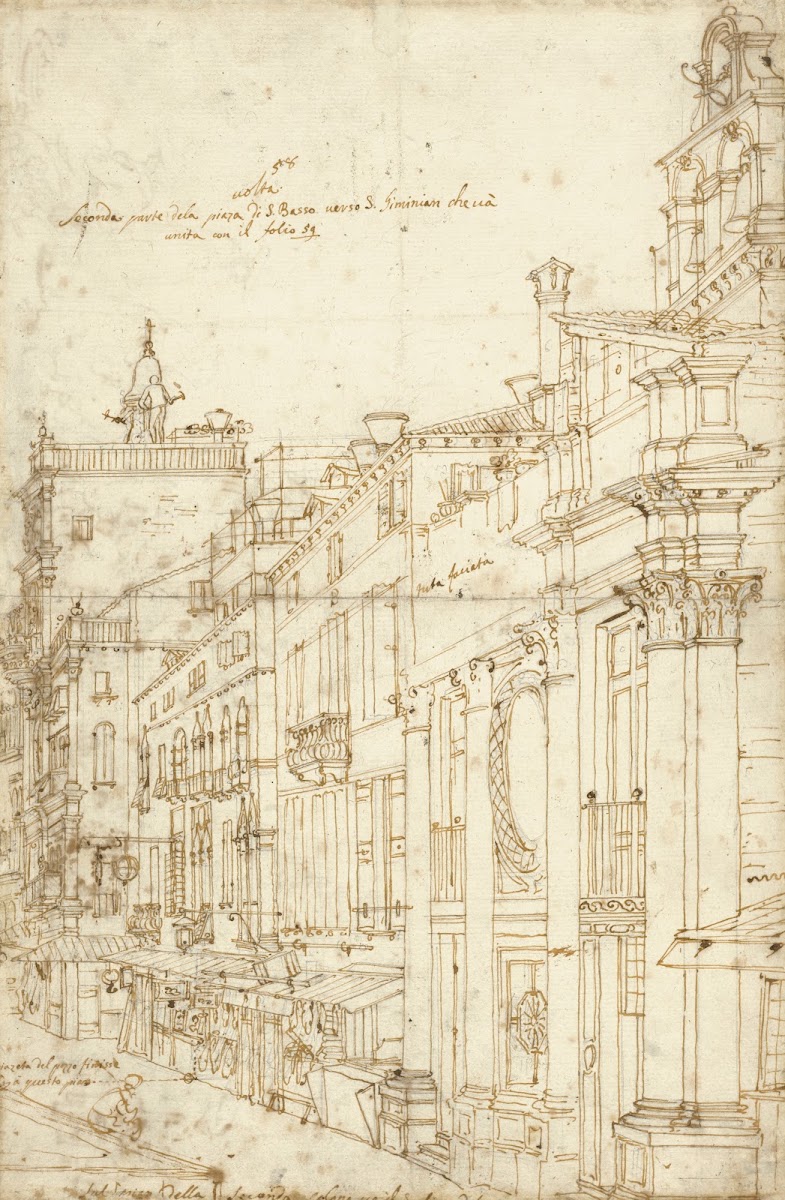 The Campo S Basso The North Side with the Church 1740