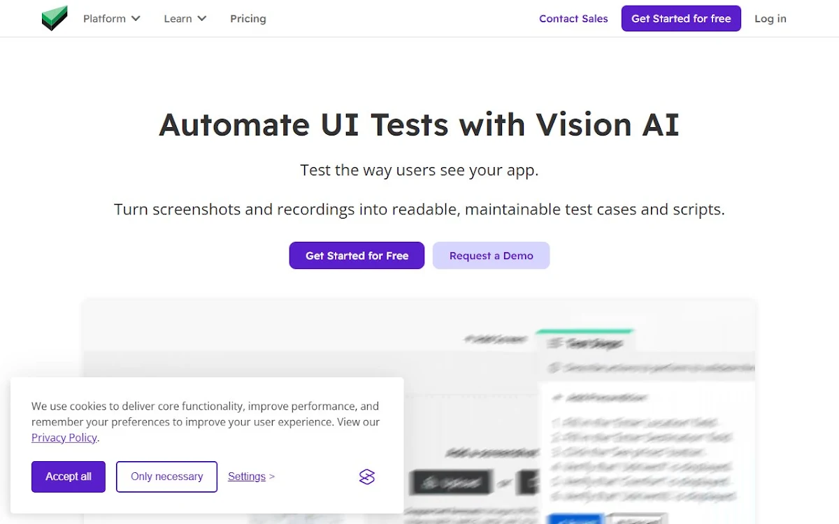 Captura de Uilicious (beta)