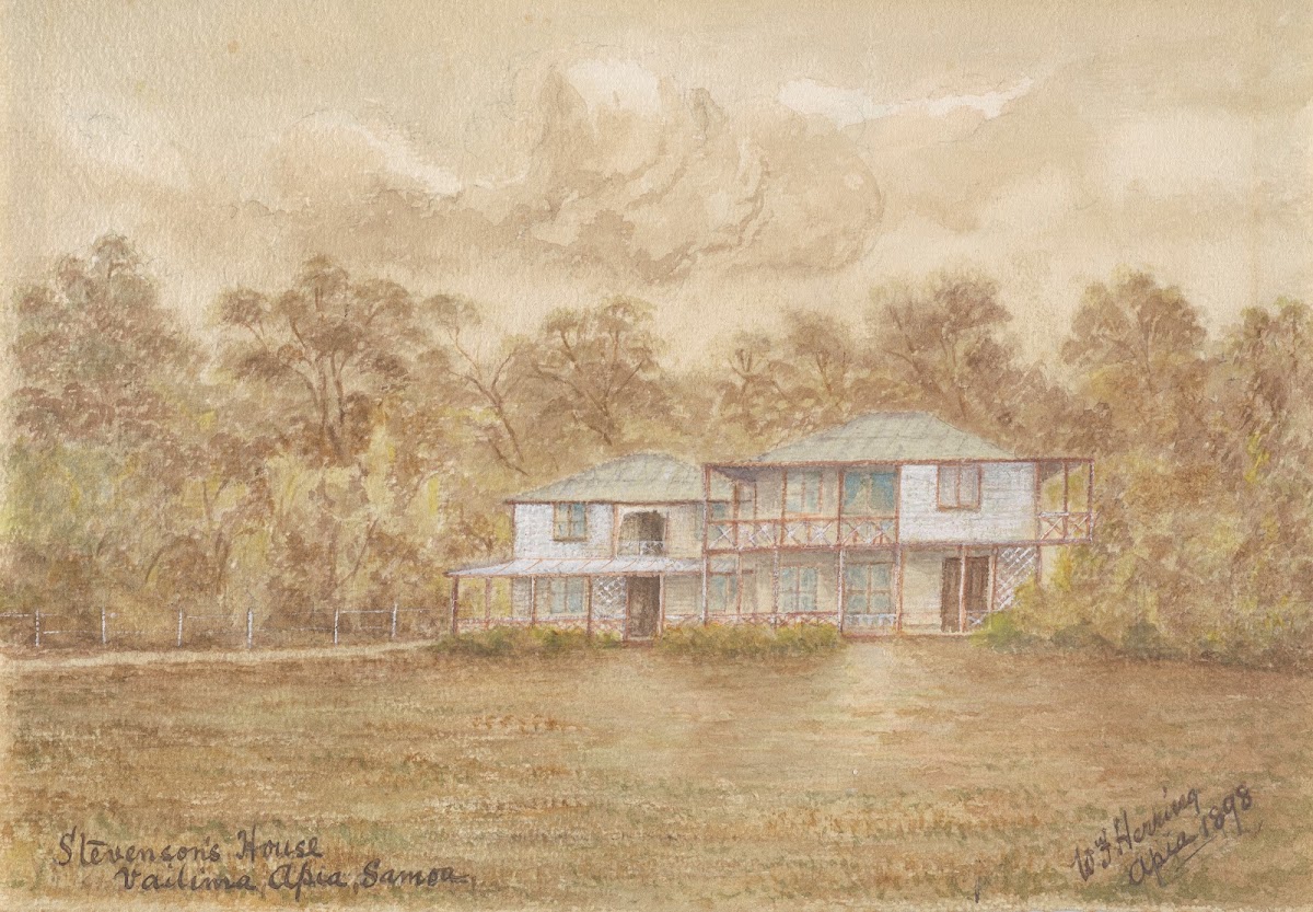 Stevensons House Vailima Apia Samoa 1898