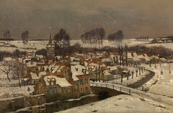 Winter in Brabant 1908