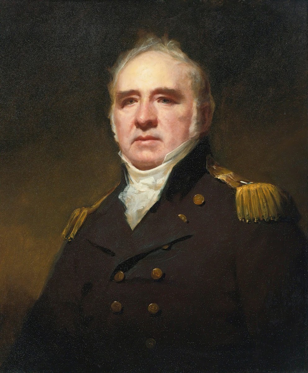 Portrait Of Captain James Forbes Drummond RN Of Hawthornden