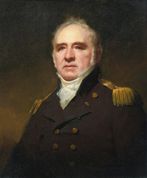 Portrait Of Captain James Forbes Drummond RN Of Hawthornden