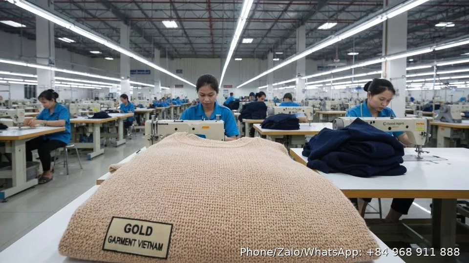 knit sweater manufacturers - Gold Garment Vietnam