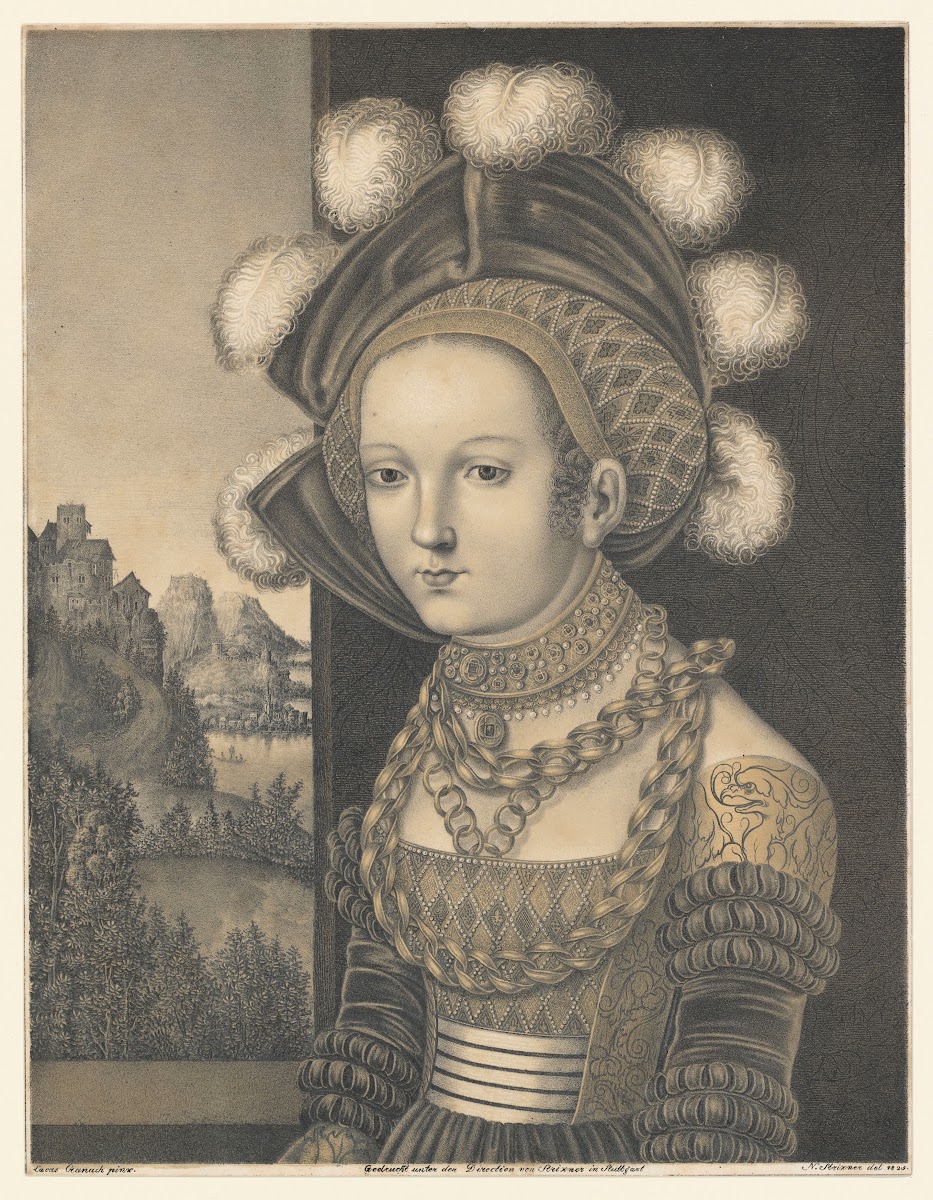 Portrait of a young woman 1823