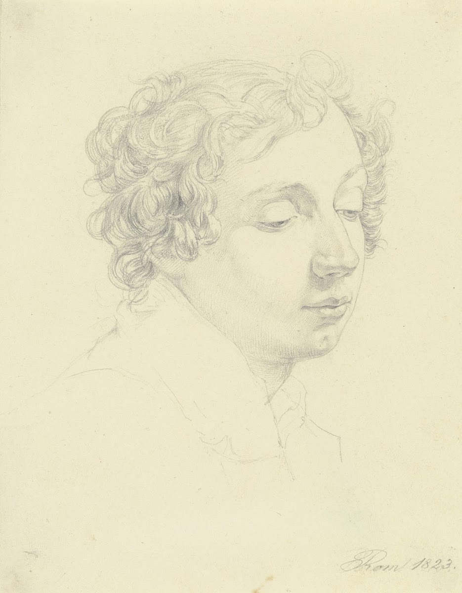 Bildnis eines jungen Mannes in Rom 1823