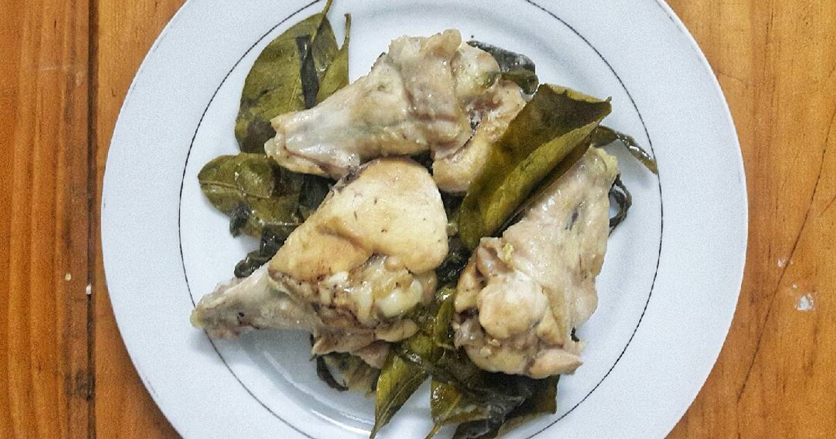 Gà hấp muối hột