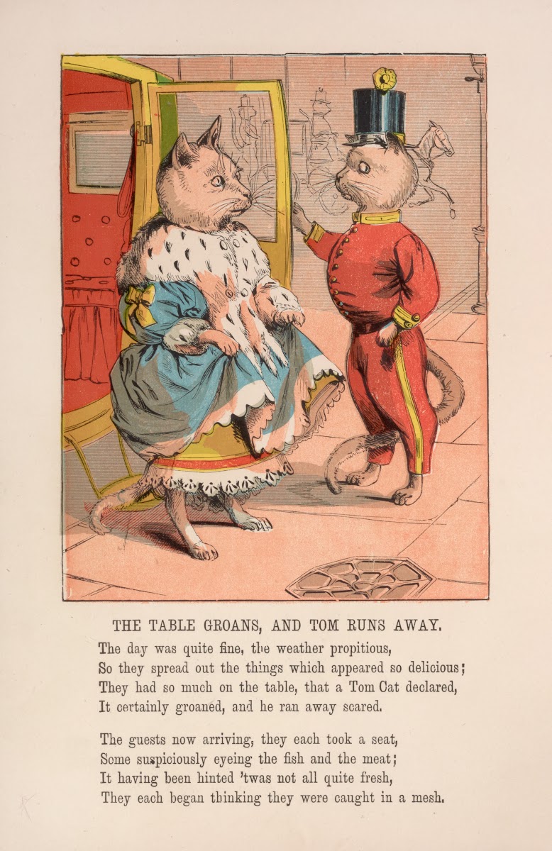 The table groans and Tom runs away 1871