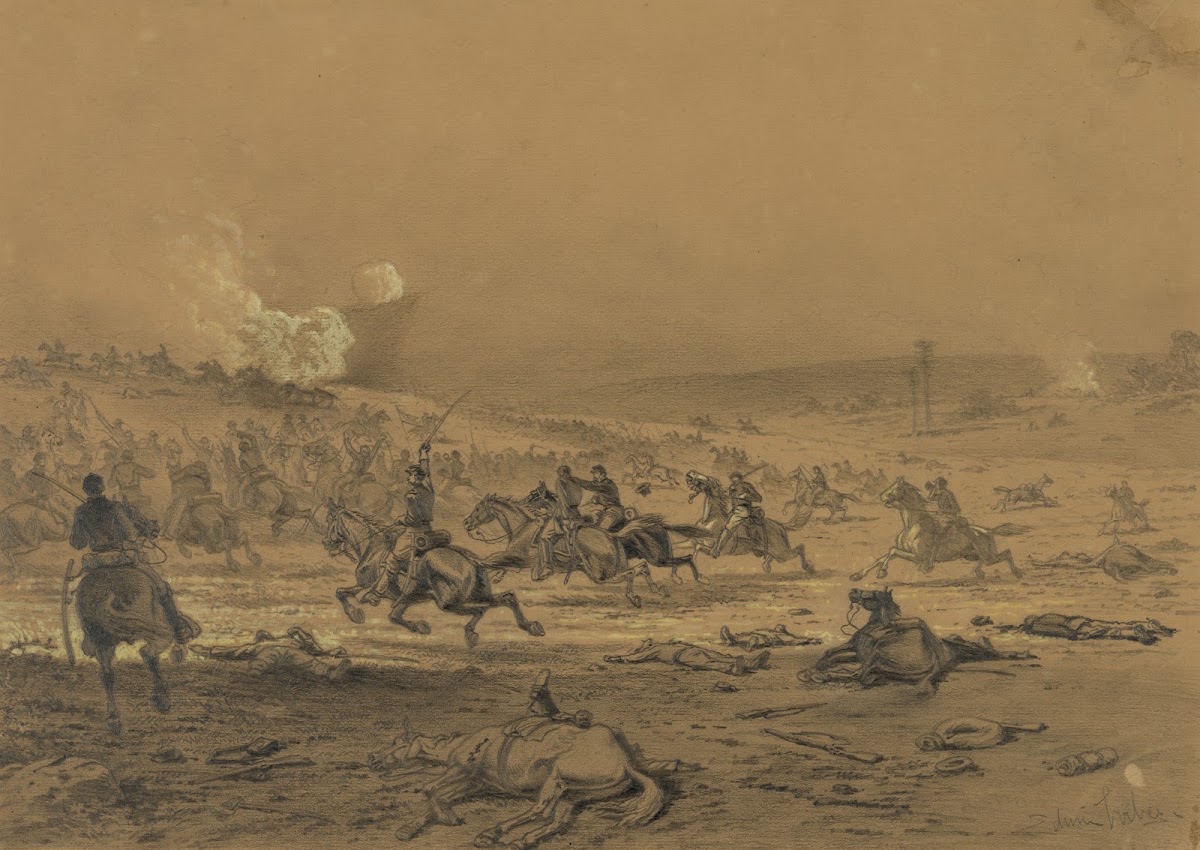 A cavalry charge 1861 1876