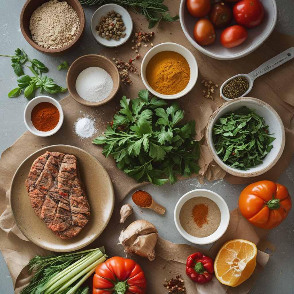 Ingredients for Mediterranean Diet & Recipes For Beginners: Easy & Flavorful Mediterranean Chicken