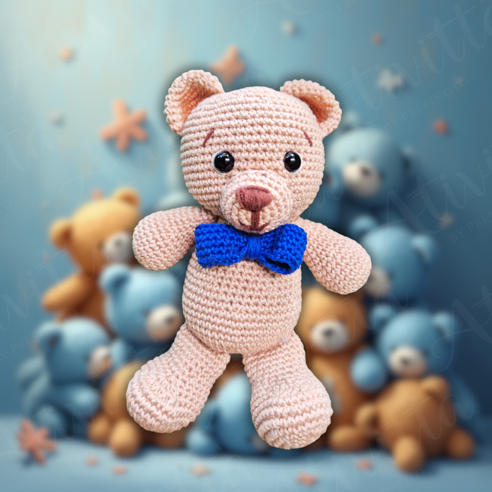 Ursinho Heitor em Crochê