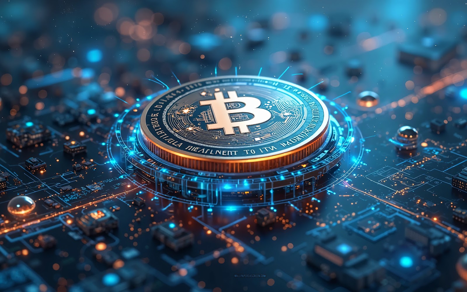 Technology Bitcoin Wallpaper