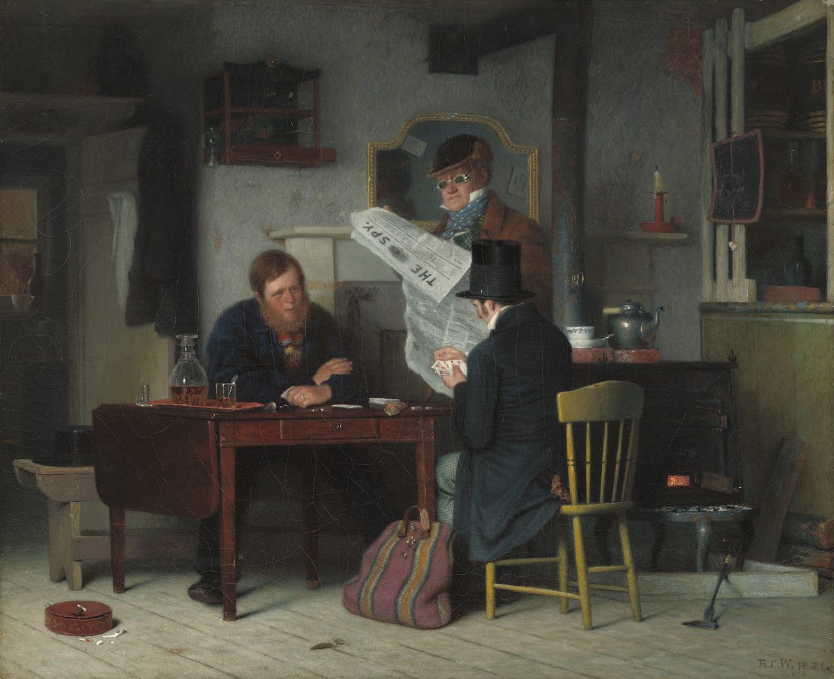 Waiting for the Stage 1851