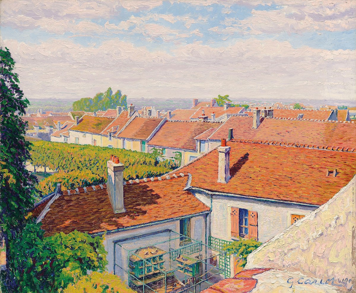 Les toits rouges 1909