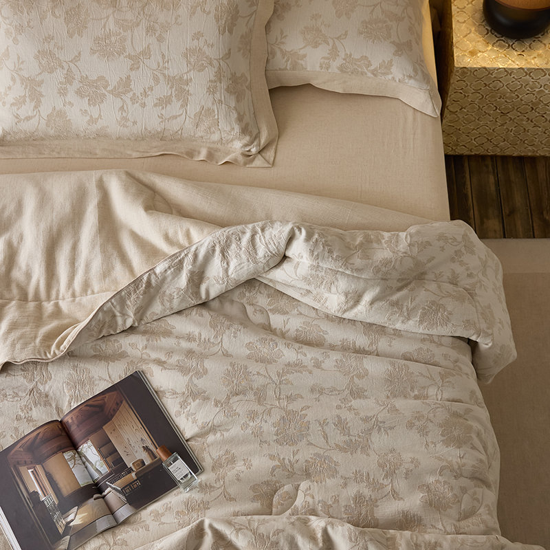 Blanket, Cotton, Soy Fiber Filling, All-Season