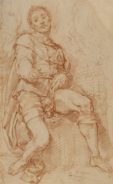 A Seated Man 16001610