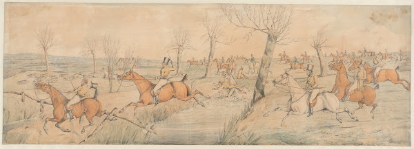 Foxhunting Full Cry ca 1830