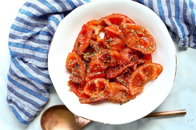 Cà Chua Nướng Đơn Giản