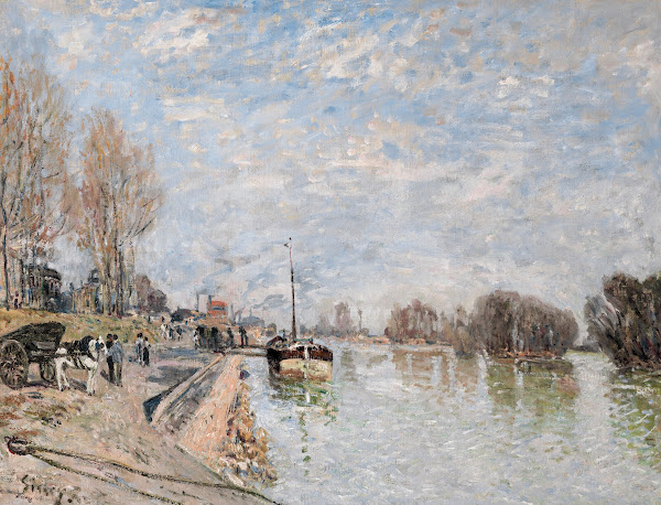 La Seine à Suresnes circa 1879