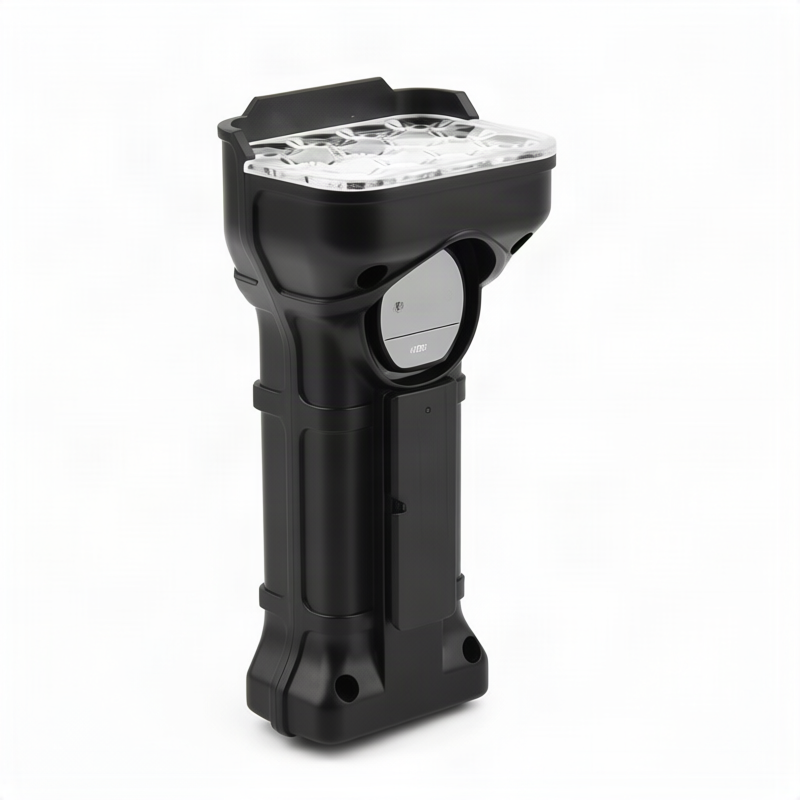 USB bike light with 12 LEDs and horn