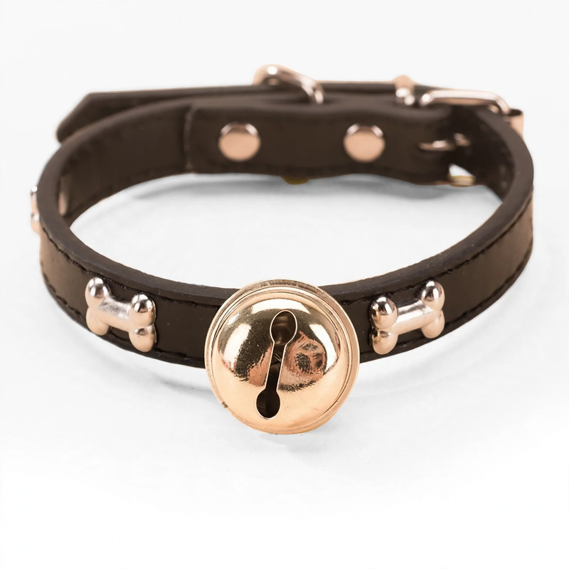 Verstärktes Halsband mit Nackenschutz für große Hunde