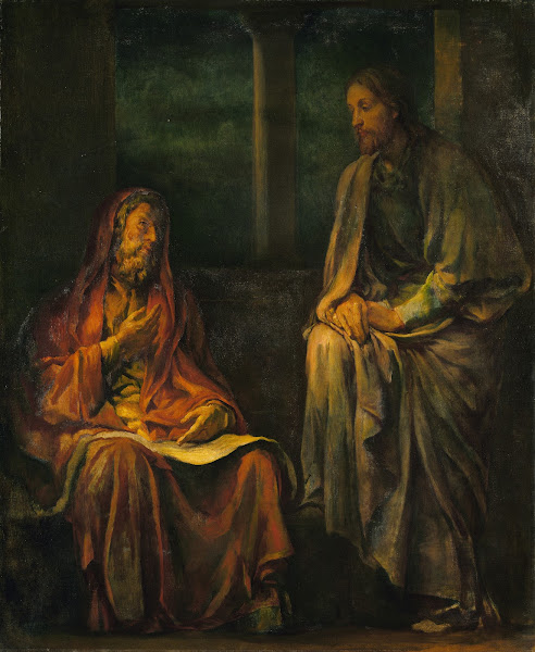 Visit Of Nicodemus To Christ 1880