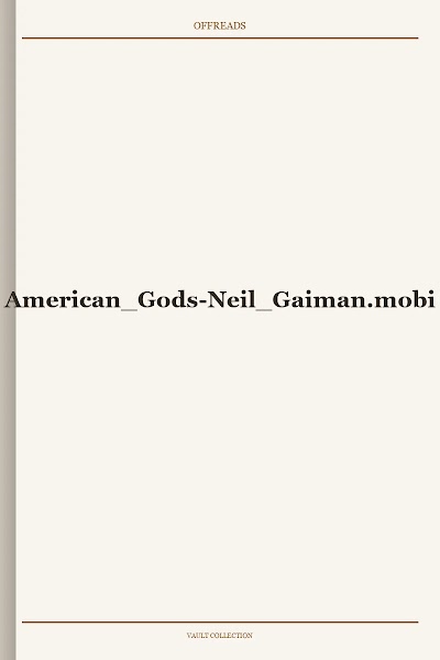 American Gods Neil Gaiman