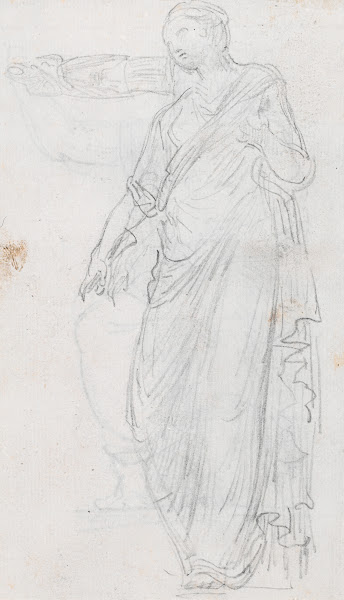Woman in Toga verso probably c 1754 1765