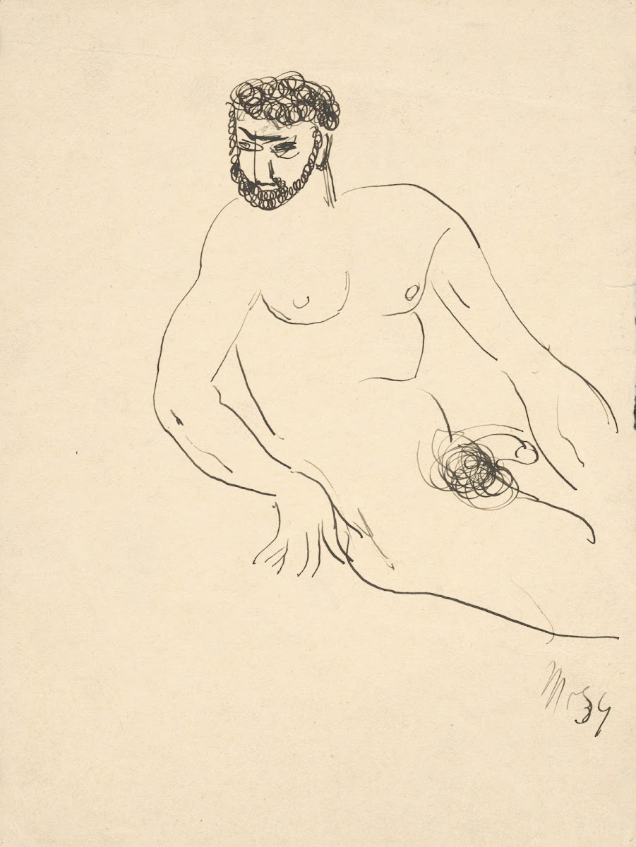 Seated Man 1934