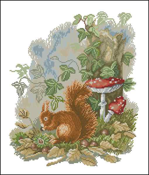 CMP 400329 Fluffy Squirrel