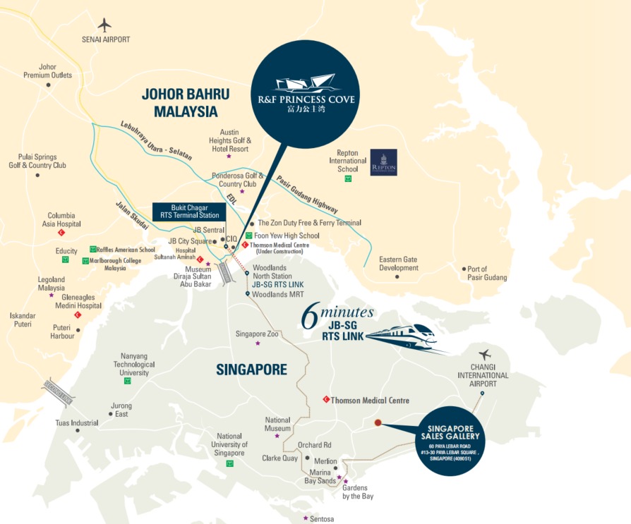 Princess Cove RNF Phase 2 — 位置圖