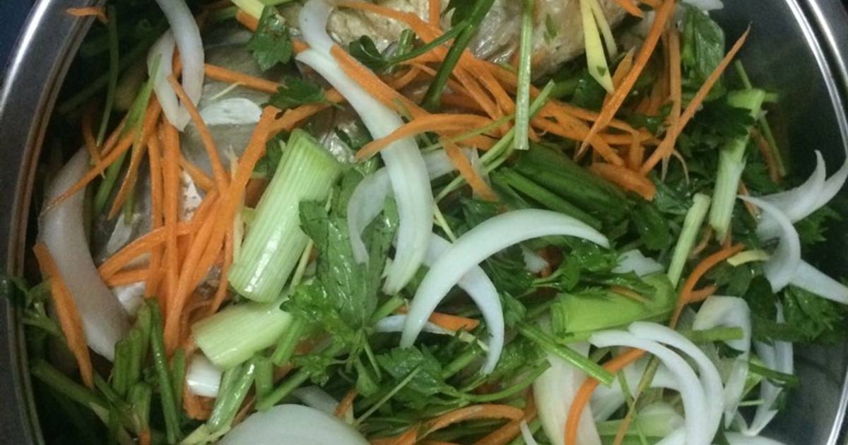 Cá trắm nấu (hấp) xì dầu Chinsu