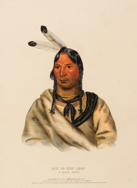 Esh Ta Hum Leah A Sioux Chief 1838