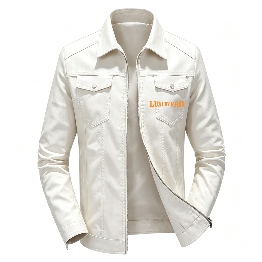 2D Casual Leather Jacket