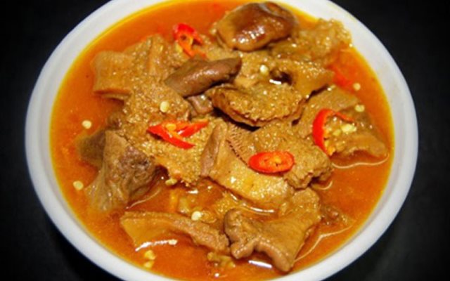 Bao Tử Heo Nấu Ngũ Vị Hương