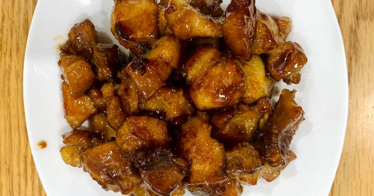Ba chỉ kho mặn ngọt