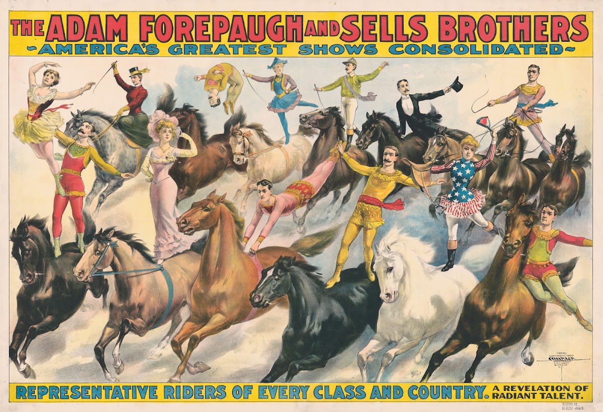 Representative riders of every class and country 1900