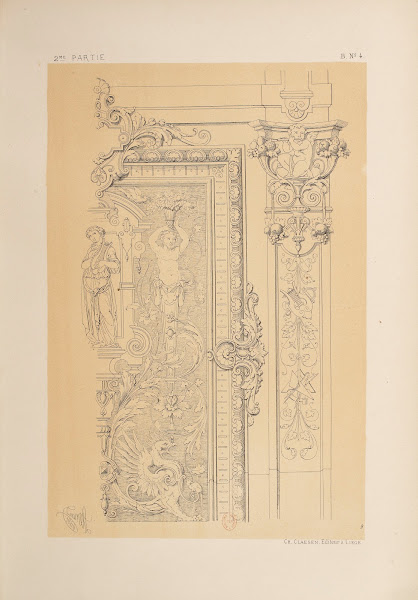 Panneau Pour Peinture Ou Tapisserie 1866