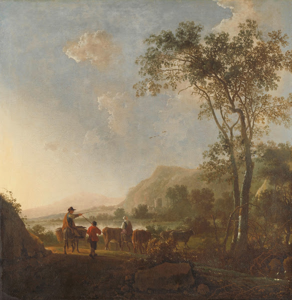 Landscape with Herdsmen and Cattle 1650   1660