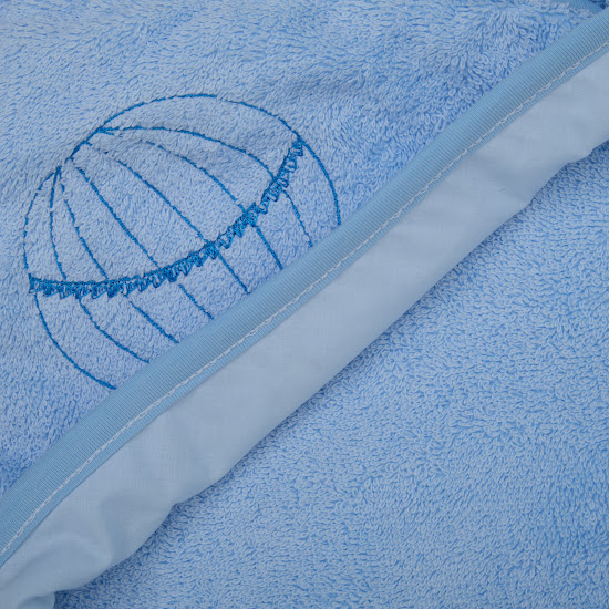 Children's towel 100x100 Twins Beau blue