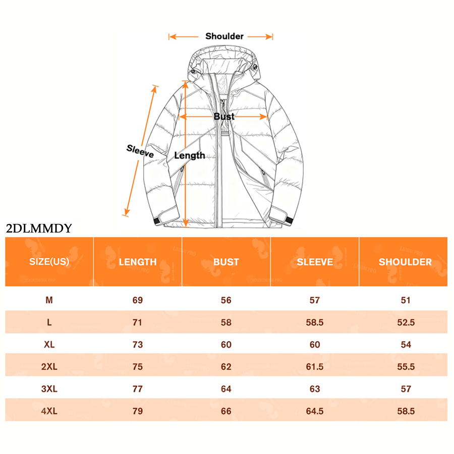 2D Hooded Cotton Coat