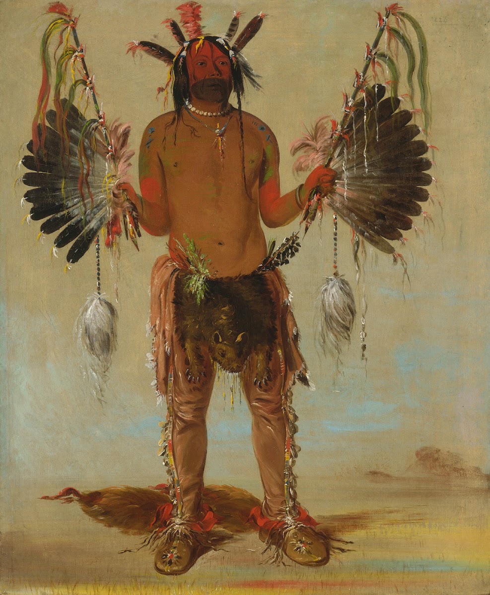 Mah Tó He Ha Old Bear a Medicine Man 1832