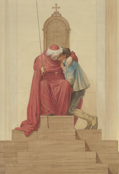 Ein Cardinal Penitenziario maggiore in der heiligen Woche zu St Peter in Rom 185