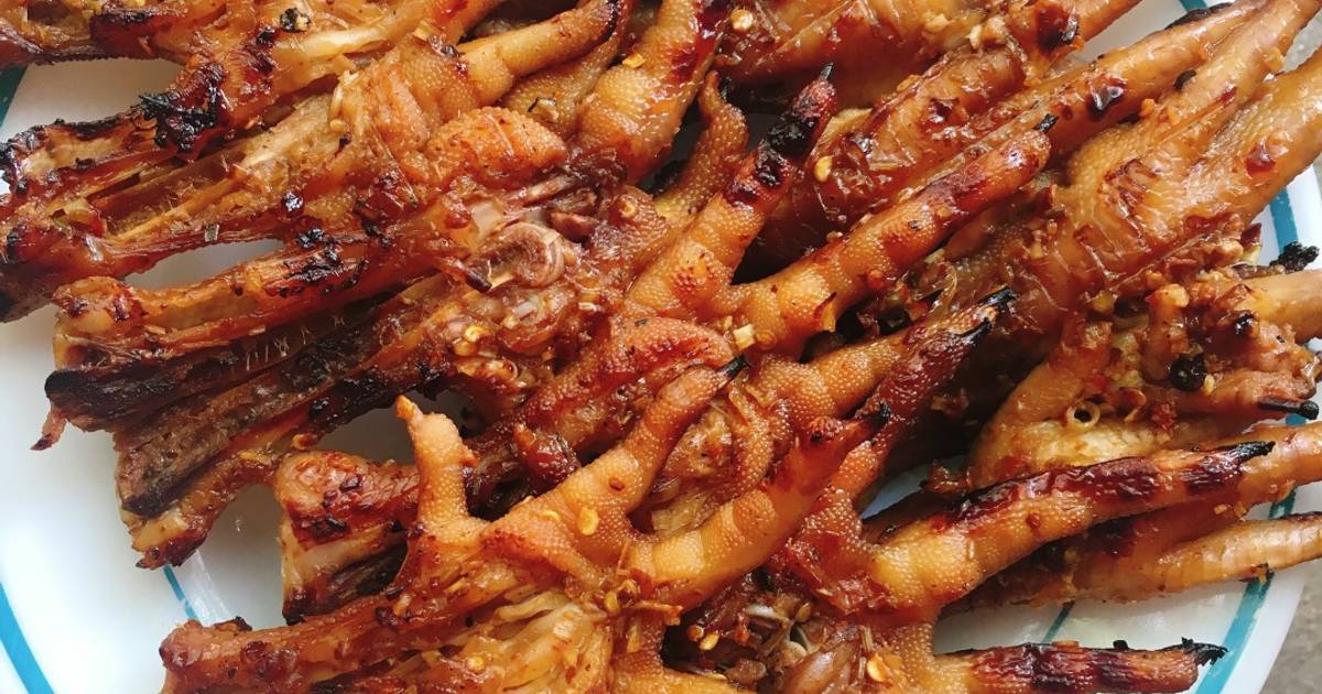 Chân gà nướng ngũ vị