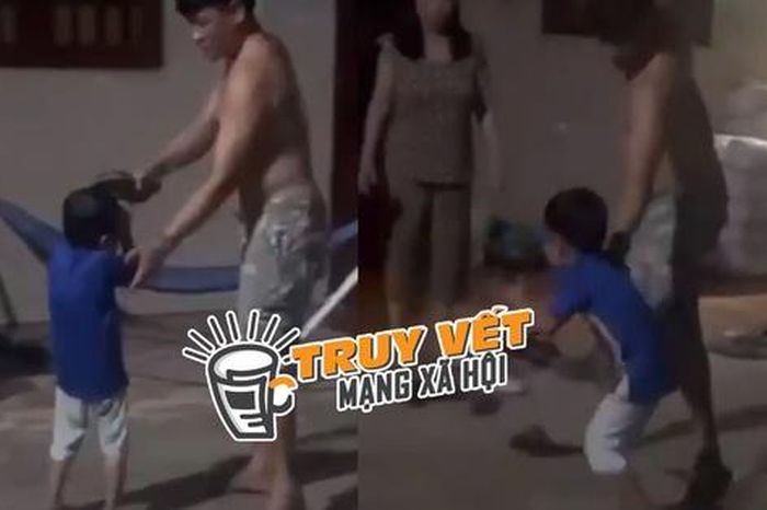 Phẫn nộ clip người cha lôi con nhỏ ra đánh tới tấp giữa khu dân cư TPHCM - Báo Người Lao Động