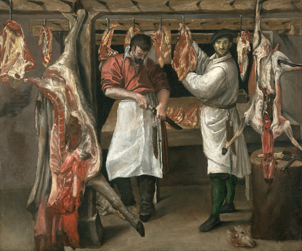 The Butchers Shop early 1580s