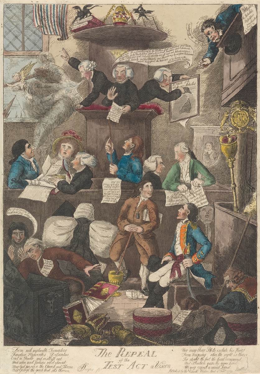 The Repeal of the Test Act a Vision 1790
