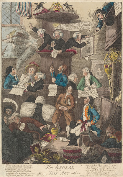 The Repeal of the Test Act a Vision 1790