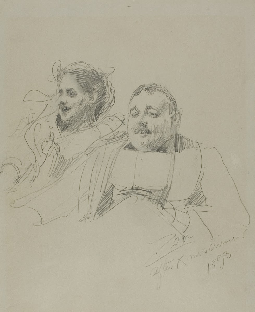 Mr and Mrs Raymond Johnson 1893