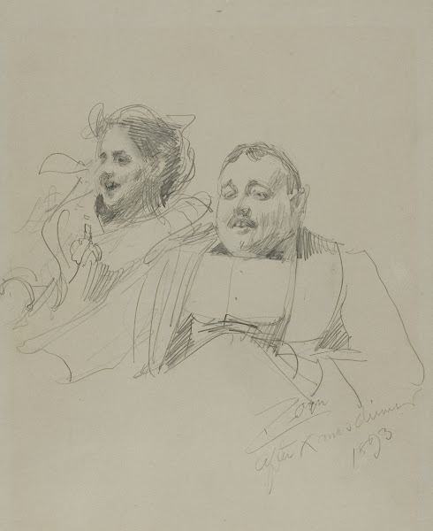 Mr and Mrs Raymond Johnson 1893