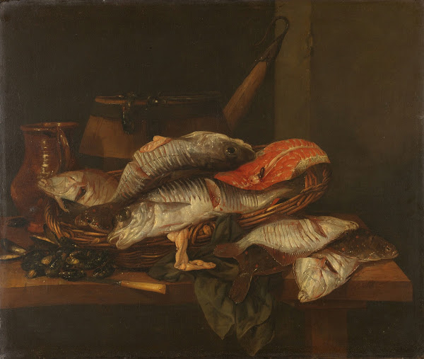 Still Life with Fish c 1650   c 1670
